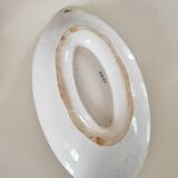 Plat ancien terre de fer