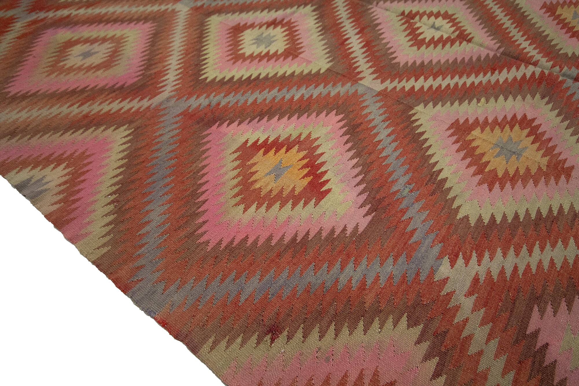 Turkish kilim rug, 241x164 cm, n-41.