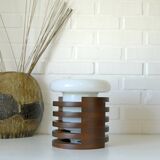 Brutalist Floor Light Mid Century Modern Vintage Mushroom Table Lamp NOS