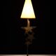 Robert Kostka Brass handmade Table lamp 1980s France