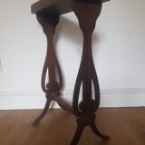 Late 19th century solid mahogany side table