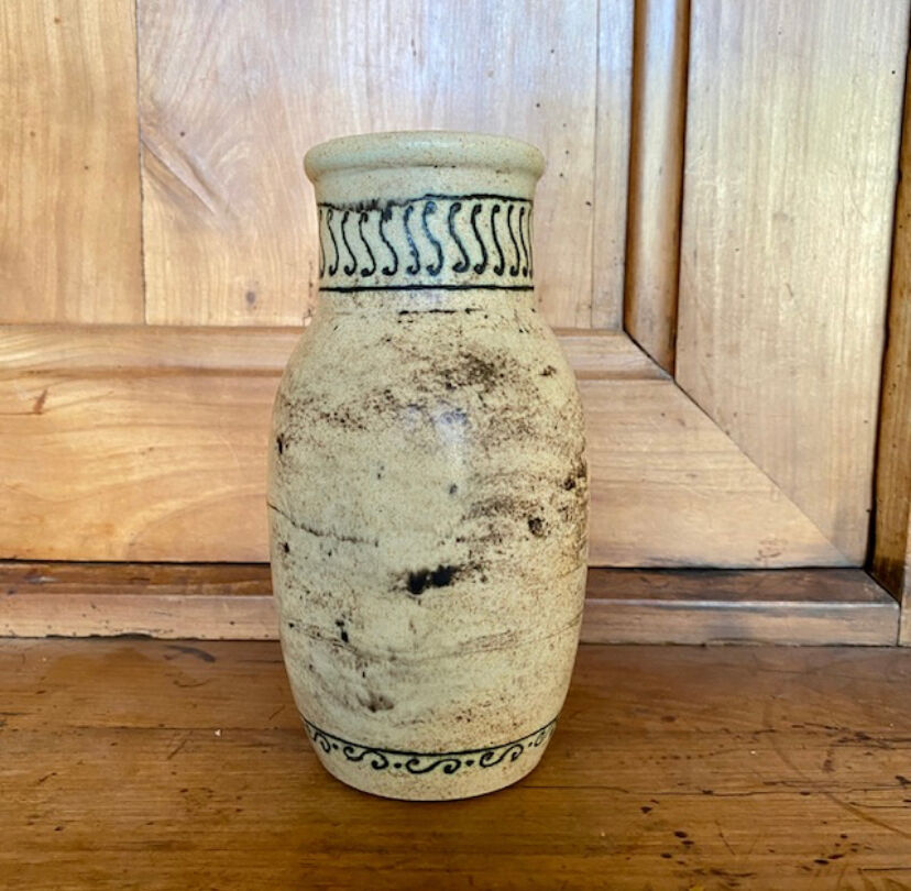 Vase with a bull by Jacques Blin