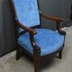 Paire de fauteuils en acajou, époque Restauration – début XIXe