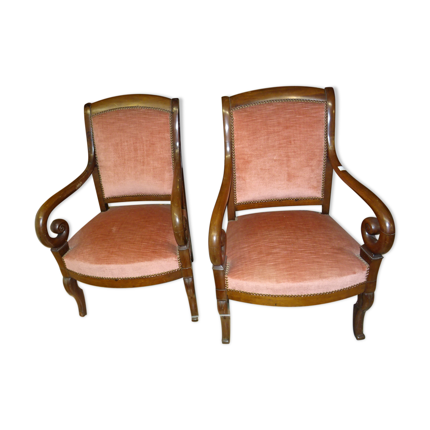 Pair of armchairs