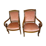 Pair of armchairs