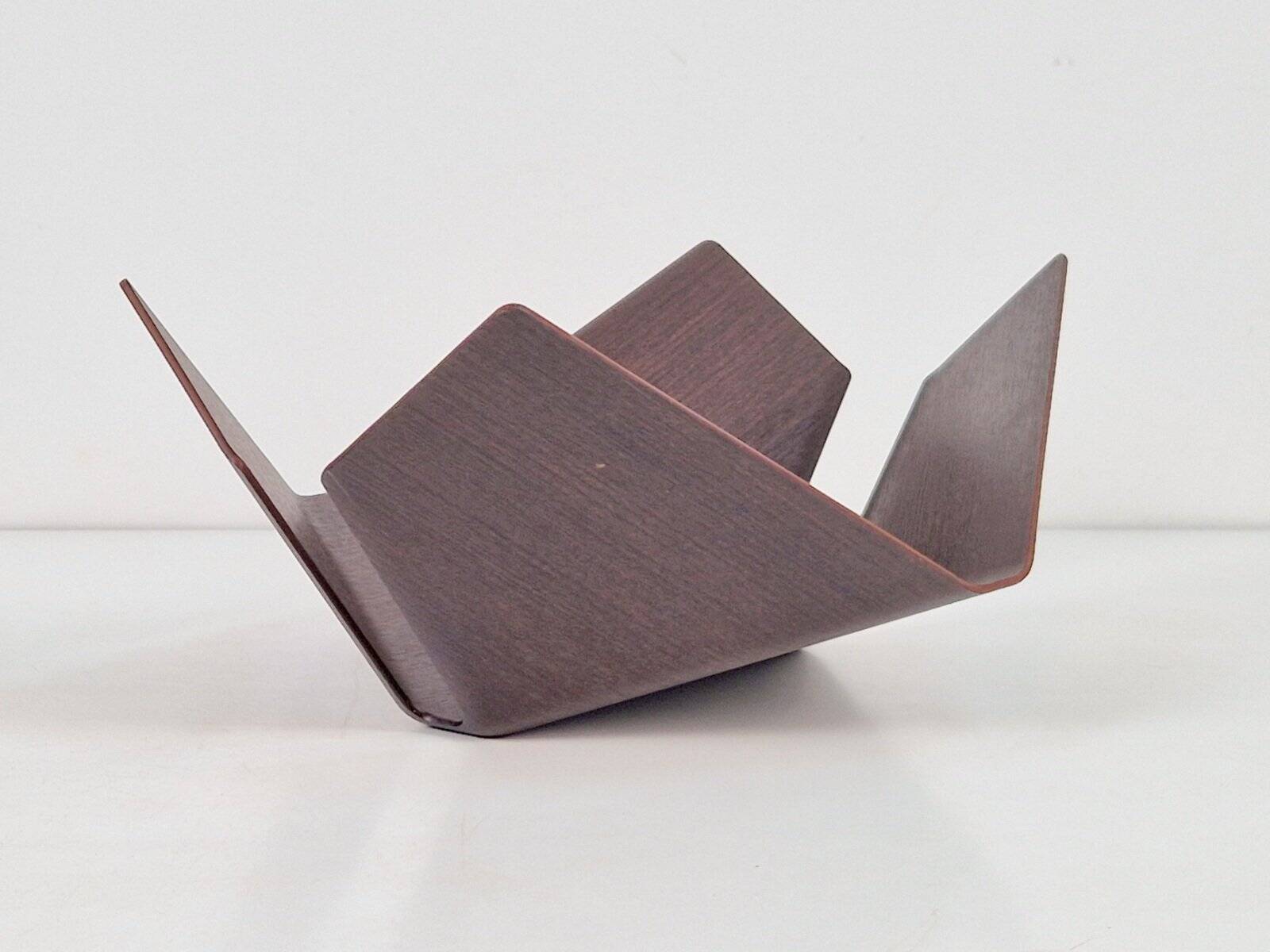 Bol à fruits minimaliste en bois par Zoocreative pour Delica, années 2000.