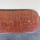 Old solid wooden bench