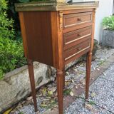 Bedside style Louis XVI marble