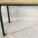Banc d'école vintage