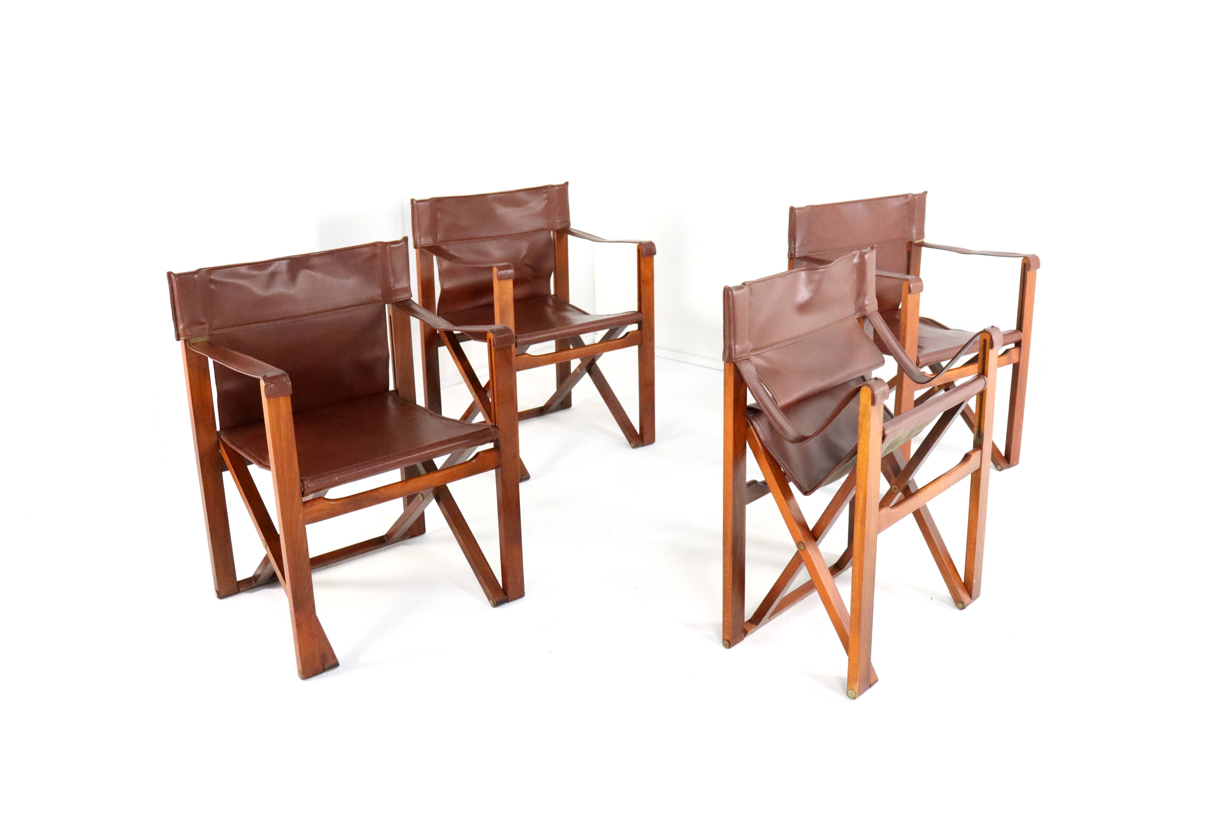 Folding safari chair | 4 stuks op voorraad