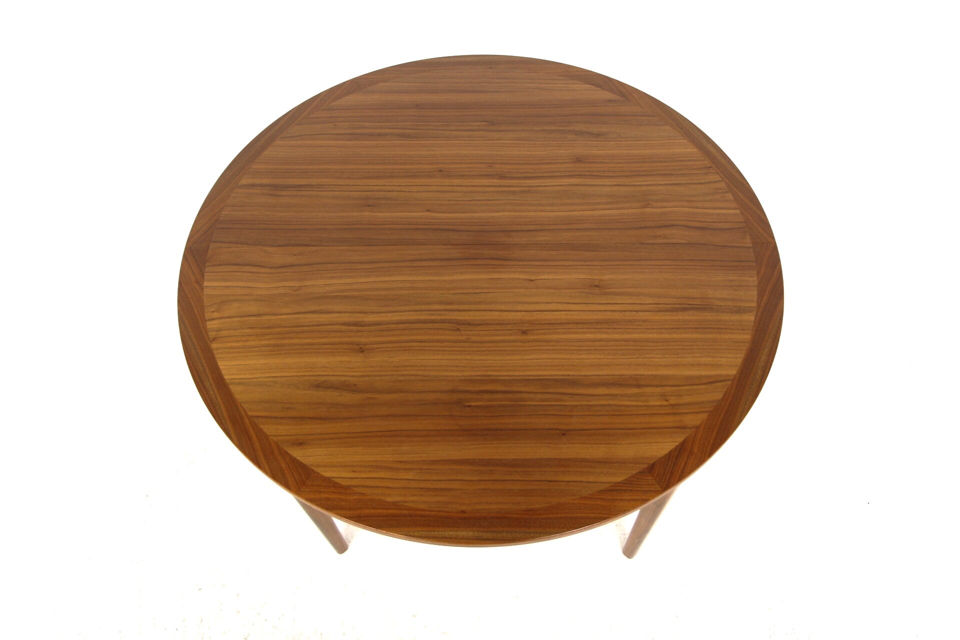 Scandinavian walnut dining table, Sweden, 1960
