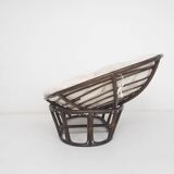 Manou two seater sofa with linnen cushion, The Netherlands 1970's