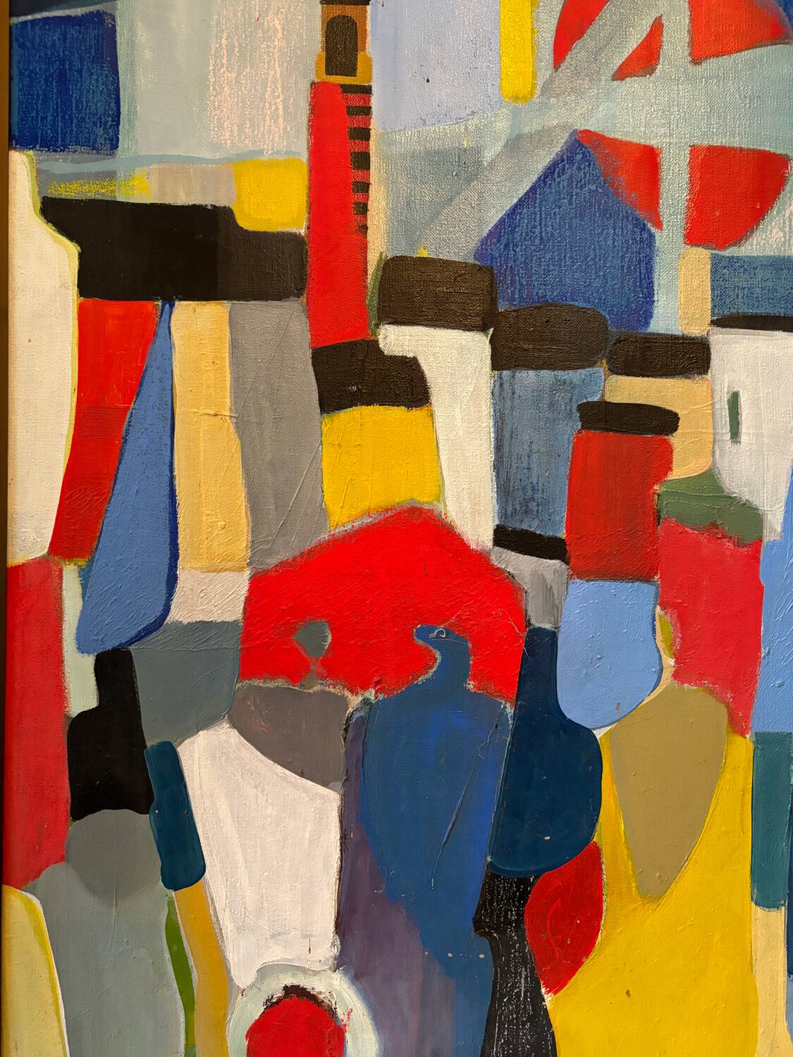 Signed abstract composition