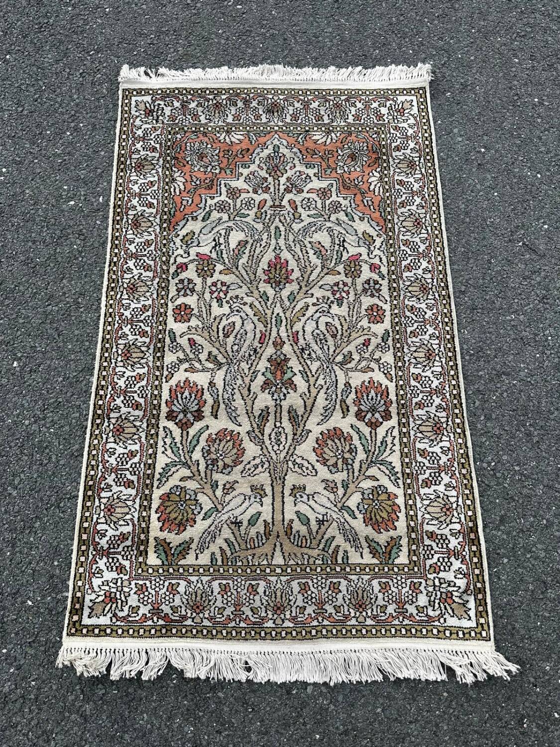 Turkish silk carpet