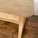 Table bistrot table de ferme en chêne massif sablé Longueur 210 cm - Largeur 106 cm - Hauteur 78 cm