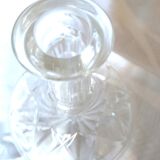 Cut crystal carafe with beautiful stopper