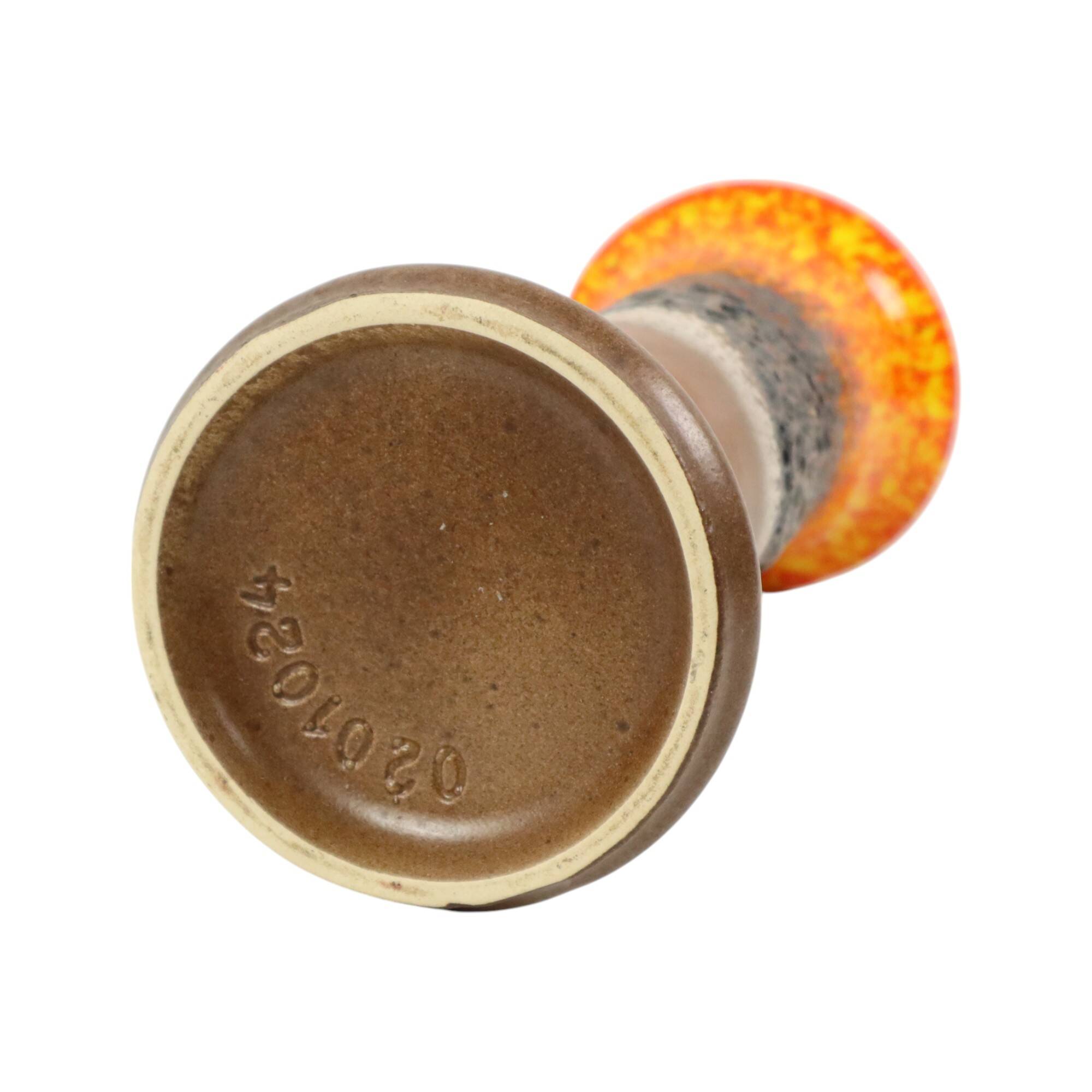 Vintage Jasba Vase Fat Lava West Germany Ceramics 02010-24