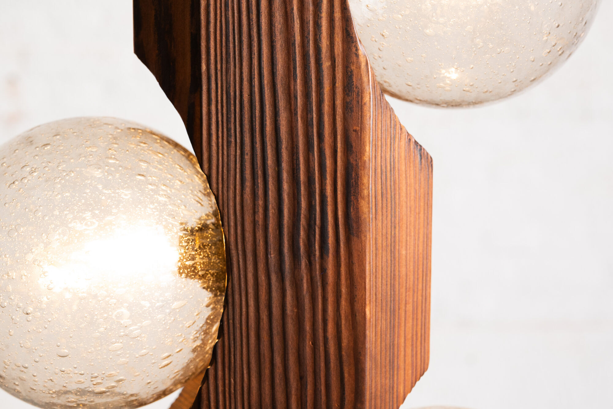 Brutalist floor lamp by Temde Leuchten