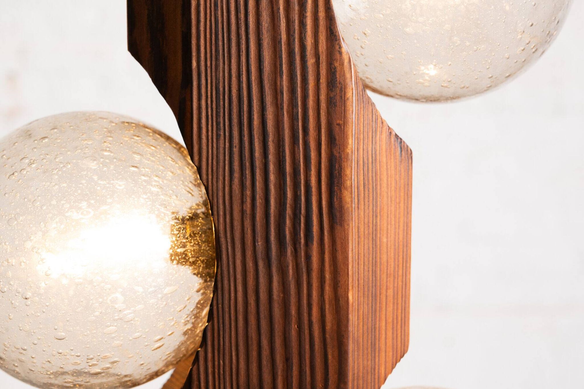 Brutalist floor lamp by Temde Leuchten
