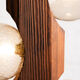 Brutalist floor lamp by Temde Leuchten