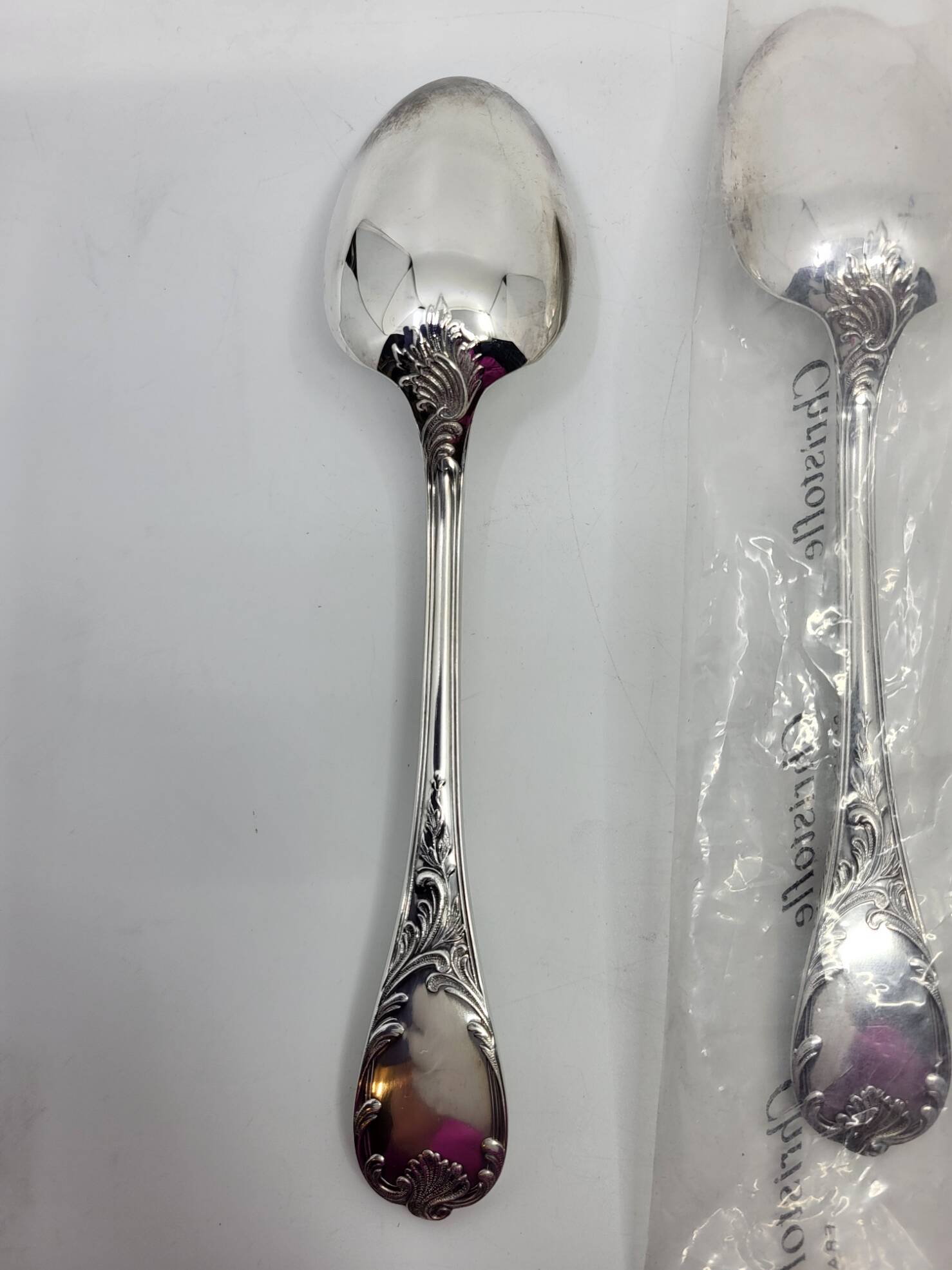 Christofle silverware model Marly (set of 24) France