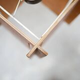 Vintage Scandinavian teak pendant lamp