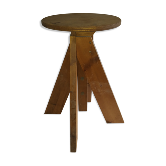 Wooden stool