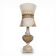 Alabaster lamp in Art Deco style