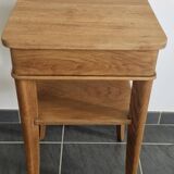 1940s oak side table