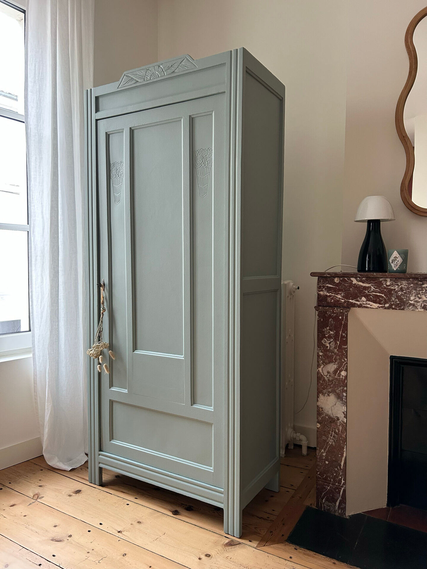 Renovated Art Deco style wardrobe