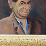 painting painting face man