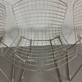 Lot of 4 chairs of Harry Bertoia edited by Knoll