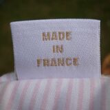 Vintage wicker and rattan with mattress and pads bassinet