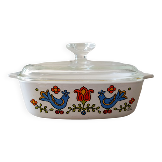 Cocotte Pyroflam Pyrex années 70