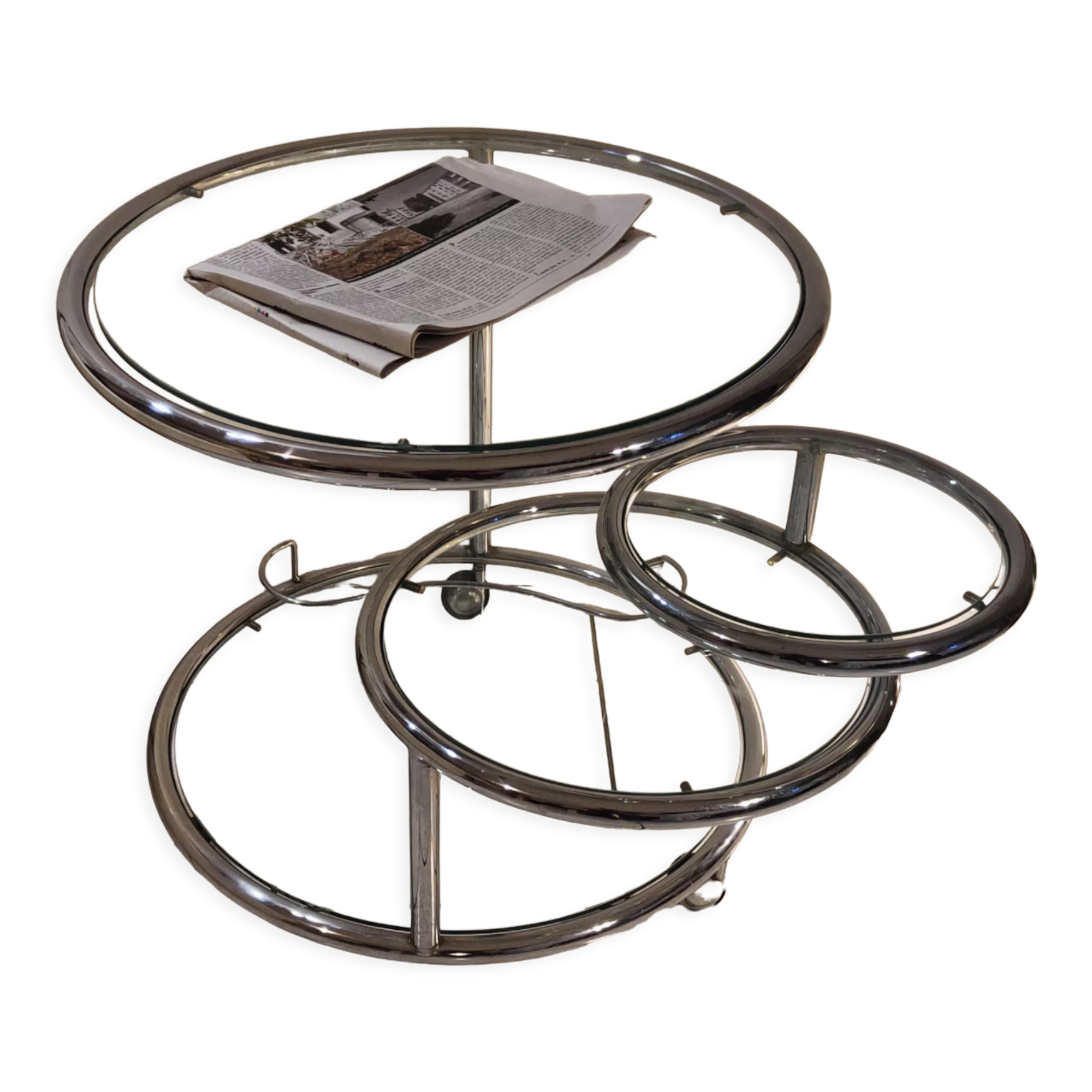 Modular trundle table 1970