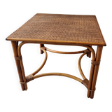 Rattan coffee table