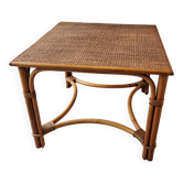 Rattan coffee table