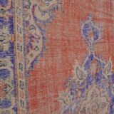 Anatique Handmade Vintage Oushak Carpet sku 2300