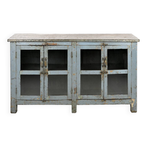 Buffet vitré en bois
