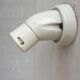 Minimalist elbow wall lamp Art Deco porcelain
