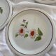 Flowered dinner plates