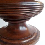 Late 19th century solid walnut planter
