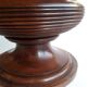 Late 19th century solid walnut planter