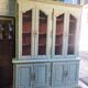 Bibliotheque grillagee 8 portes 2 tirettes