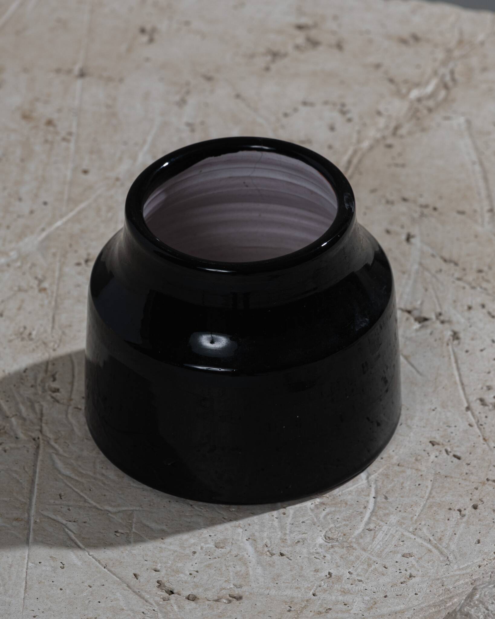 Vase en céramique à col resseré, Mado Jolain, 1950s