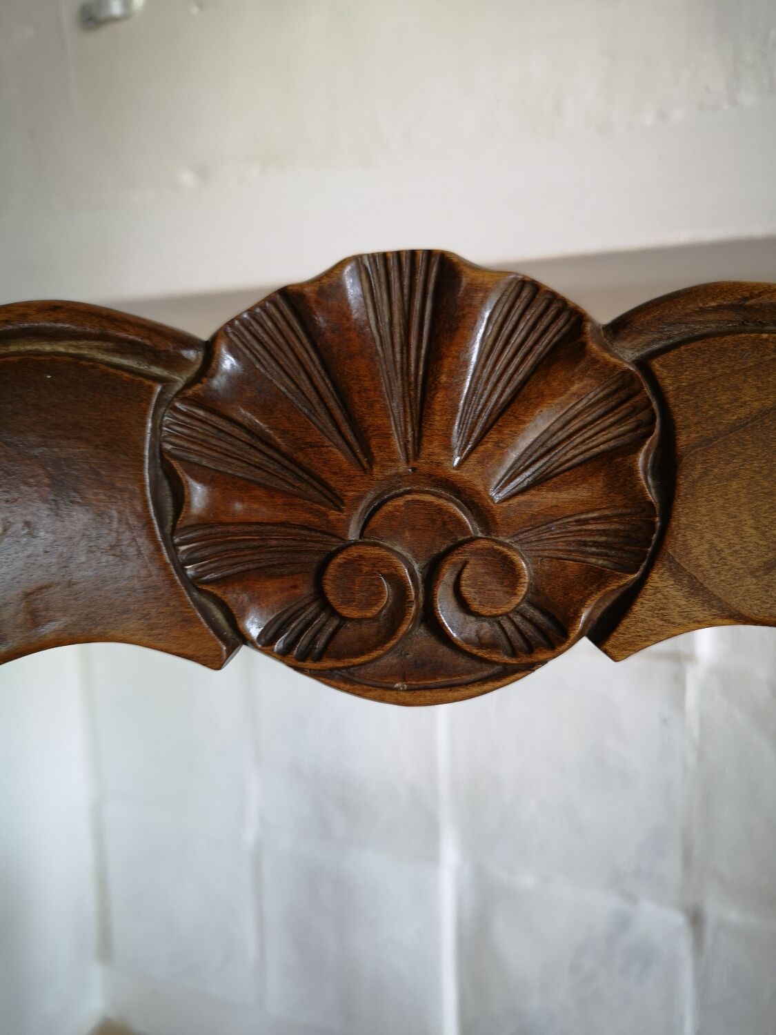 Set of 6 straw chairs