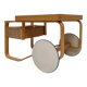 Vintage Alvar Aalto Model 900 Tea Serving Trolley for Artek Finland