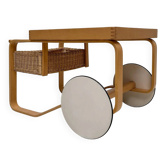 Vintage Alvar Aalto Model 900 Tea Serving Trolley for Artek Finland