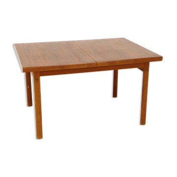 Table de salle à manger scandinave en teck, suède, 1960