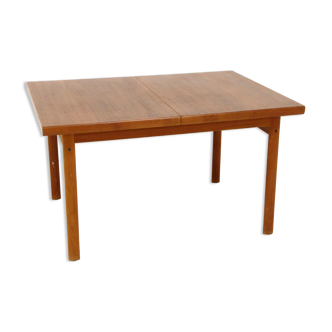 Table de salle à manger scandinave en teck, suède, 1960